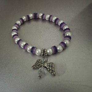 Purple bracelet